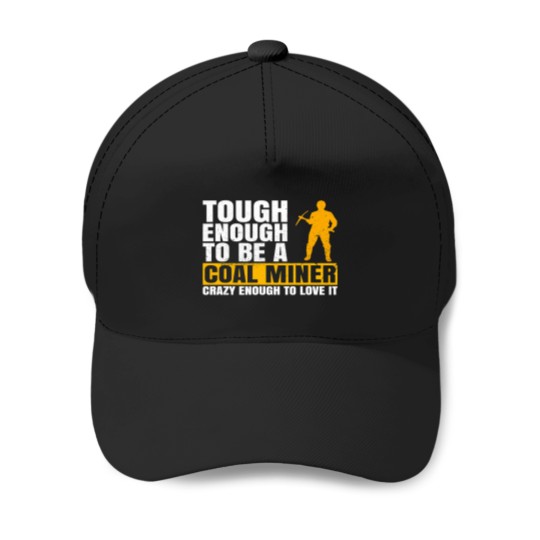 Discover Coal Mine Design for a Coal Miner 2 Baseball Caps