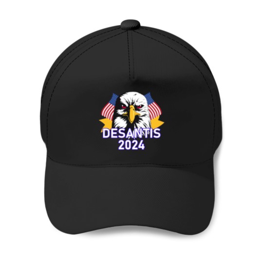 Discover Vote Ron DeSantis for President in 2024! DeSantis 2024 Baseball Caps