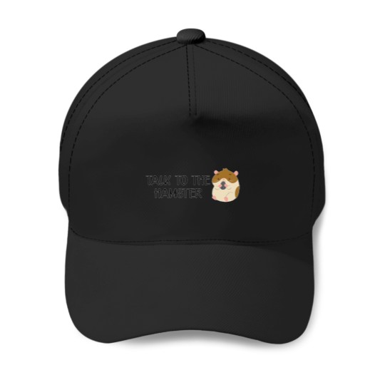 Discover Hamster  Talk to the hamster Baseball Caps