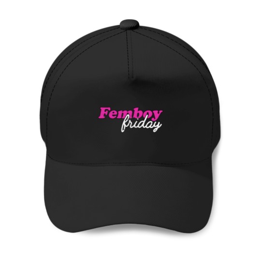 Discover Femboy Friday Gay Pride Distressed LGBTQ Queer Baseball Caps