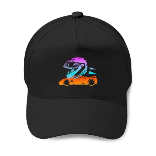 Discover Vibrant Orange Ride Baseball Caps