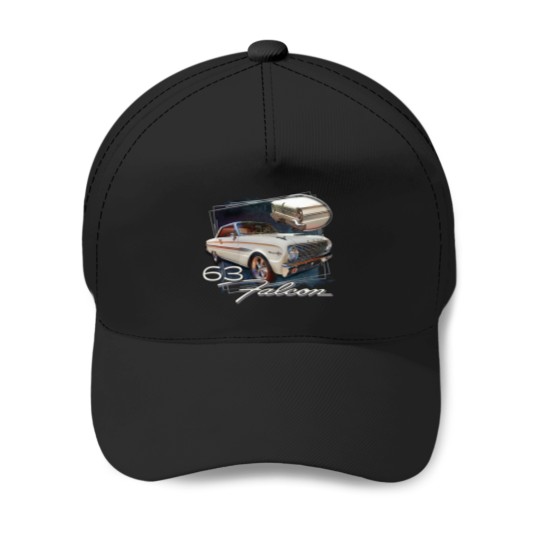 Discover 1963 fords Falcon Futura Sprint Muscle Car Hot Rod Auto Baseball Caps