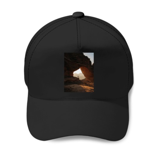 Discover The man Unders the cave Baseball Caps