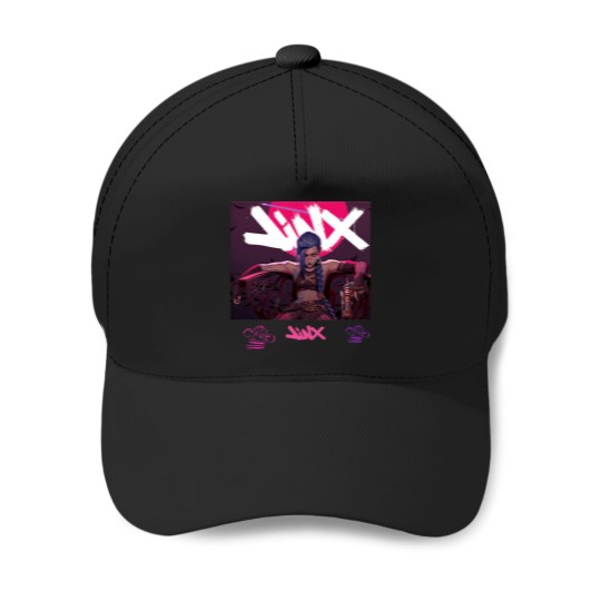 Discover Jinx Arcane Baseball Caps