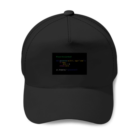 Discover The programming joke that keeps giving Baseball Caps