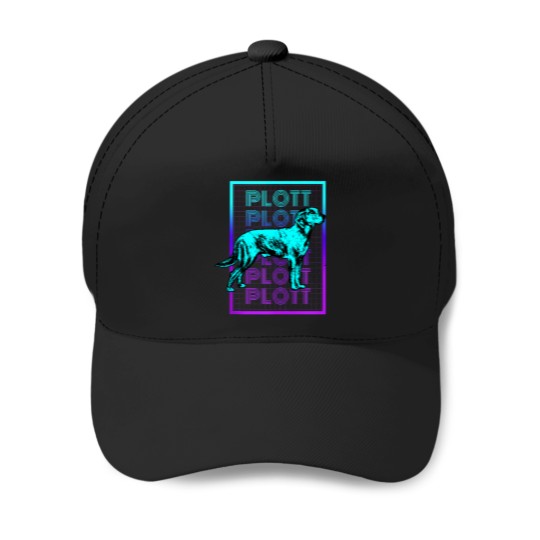 Discover Plott-Hound-Dog-Vintage-Retro-Plott-Hound-Tank-Top T-Shirt Baseball Caps