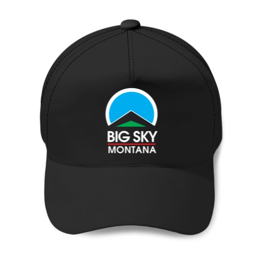 Discover Big Sky Montana Baseball Caps