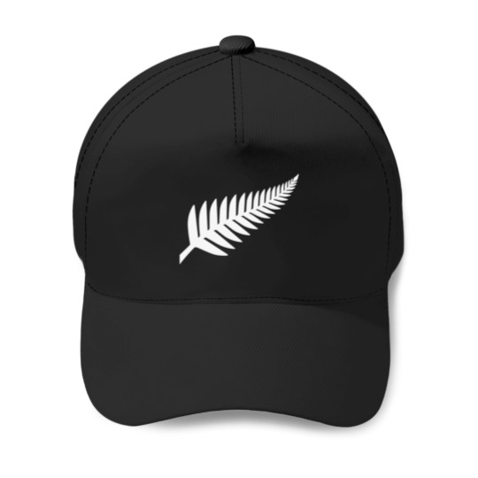 Discover New Zealand Fern NZ Black Proud Kiwi Tourist Gift Baseball Caps
