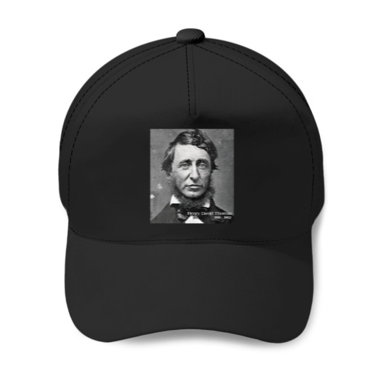 Discover Thoreau Gifts - Henry David Thoreau Portrait Gift Ideas for Literature Teachers Librarians &amp Baseball Caps