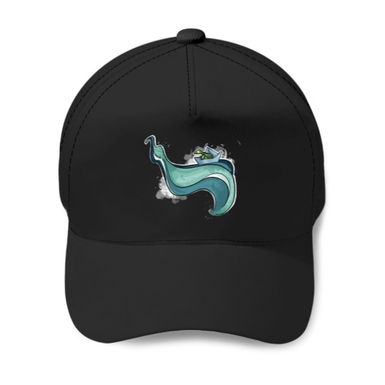 Discover Surfing the waves Baseball Caps