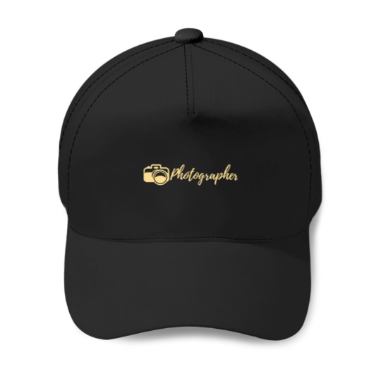 Discover 8-Photographer T-Shirt Baseball Caps