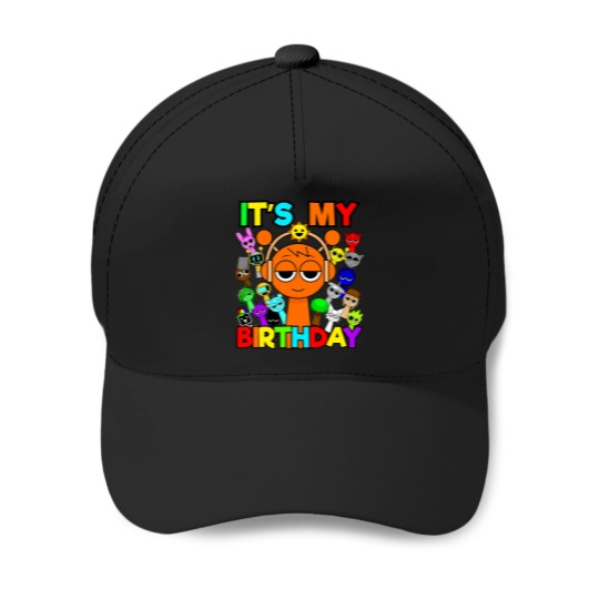 Discover Sprunki Birthday for Boys and Girls toys decor Oren Wenda Baseball Caps