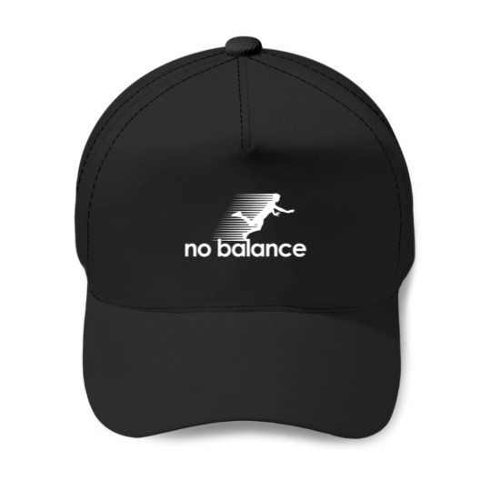 Discover Balance white logo Baseball Caps