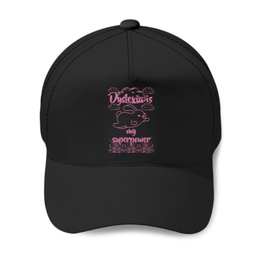 Discover Dyslexia-Superpower--World-Dyslexia-Aeness-Day Baseball Caps