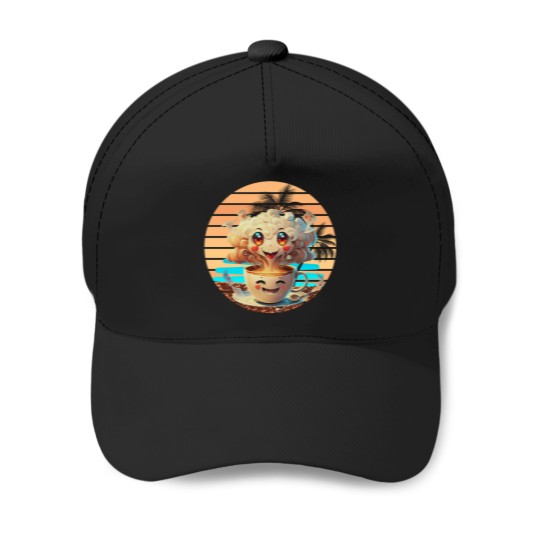 Discover Coffe explosion Baseball Caps