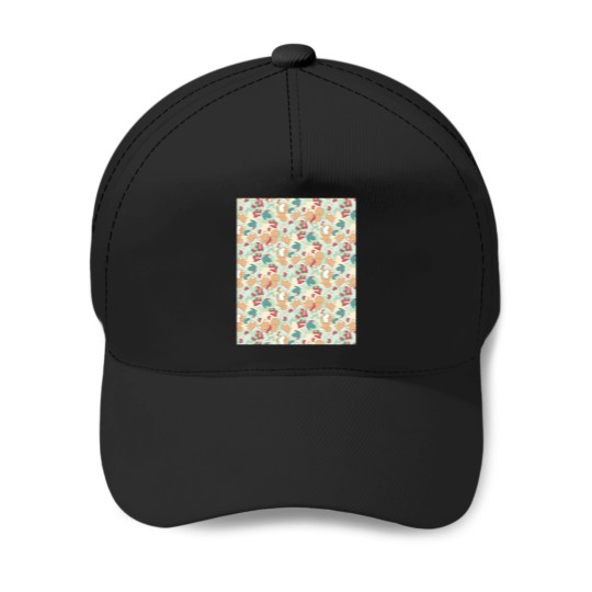 Discover Shiba _amp_ Bird Strawberry Picnic Baseball Caps