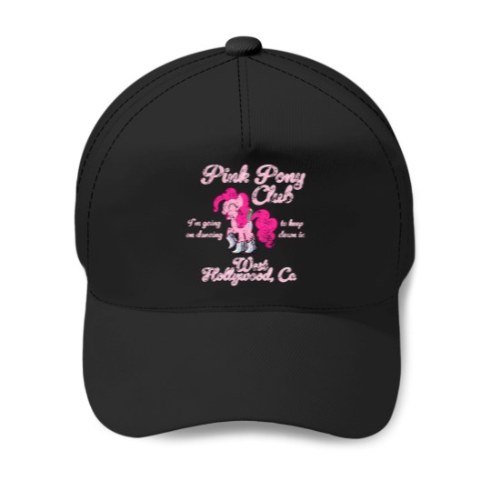 Discover Pinky Pie/Plankton Pony Club Vintage Baseball Caps