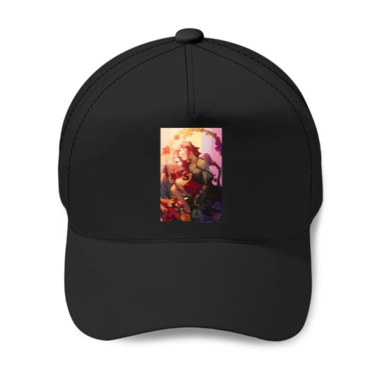 Discover Dc-Comics-Pride-Harley-Quinn--Poison-Ivy-Intertwined-T-Shirt Baseball Caps