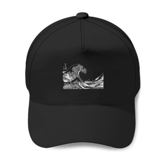 Discover Famous The Great Wave By Katsushika Hokusai Baseball Caps