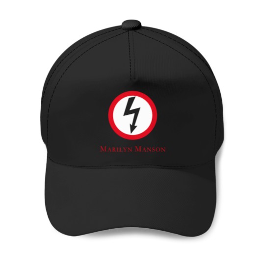 Discover Marilyn-Manson--Superstar-Shock-T-Shirt Baseball Caps