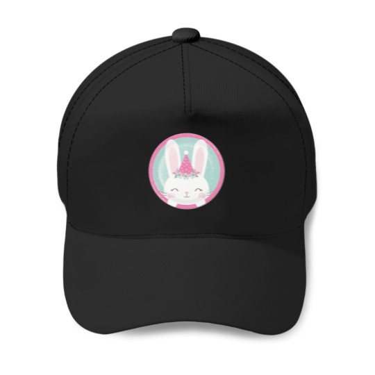 Discover Gift moon rabbit kingdom almond Funny strawberry cake Kawaii 1 Baseball Caps