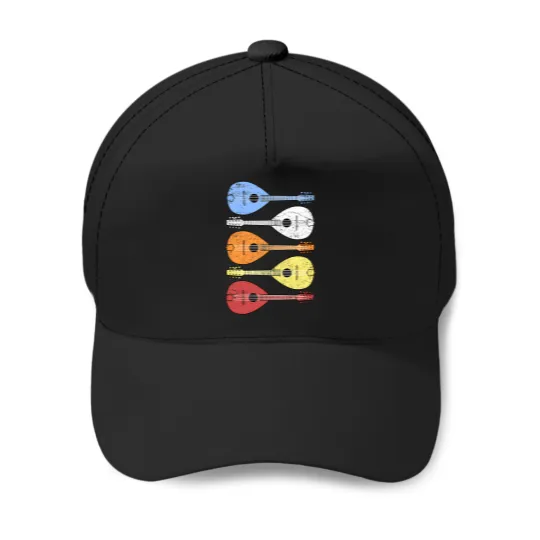 Discover Vintage Mandolin Baseball Caps