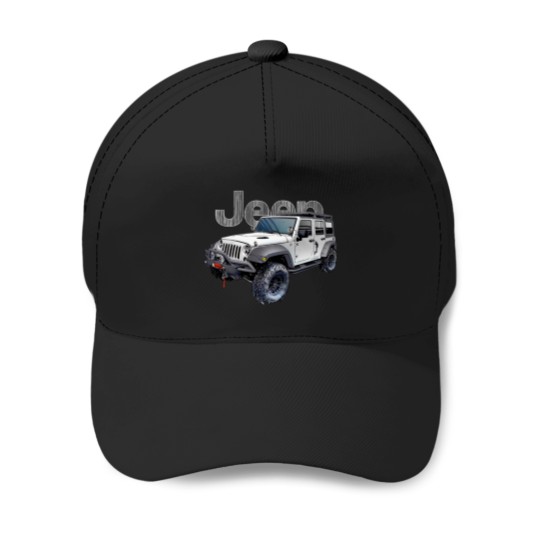 Discover 4dr JK – White - Jeep - Baseball Caps