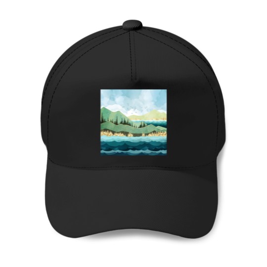 Discover Autumn Shore Baseball Caps