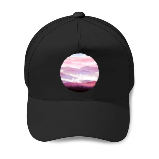Discover Candy Floss Mist Baseball Caps