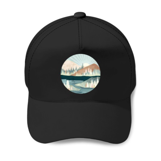 Discover Autumn Sun Baseball Caps