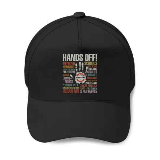 Discover Hands Off 2025, Activist Baseball Caps, Hands Off, Gift For Fan