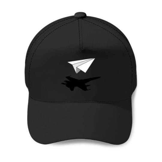 Discover Aeronautical-Engineer-Paper-Airplane-T-Shirt Baseball Caps