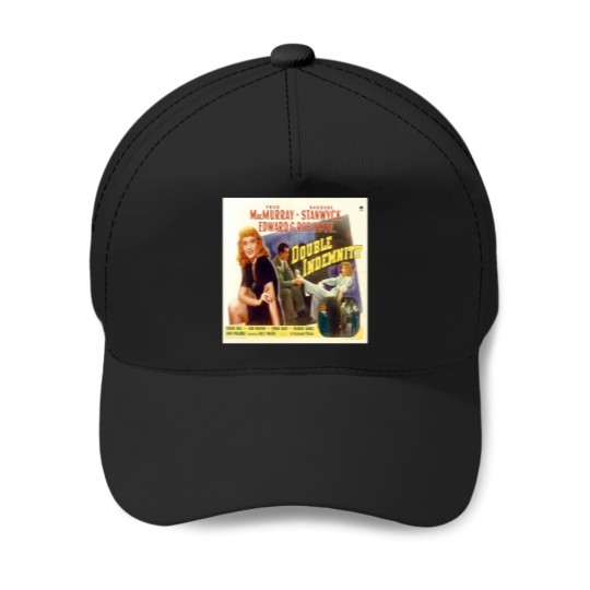 Discover Double-Indemnity-Film-Noir T-Shirt Baseball Caps