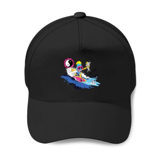 Discover T and C Tiki Guy Surfing Town and Country Surf Baseball Caps