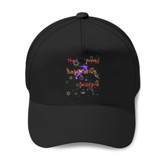 Discover Sagittarius Scorpio Couple Zodiac T-Shirt Active Baseball Caps