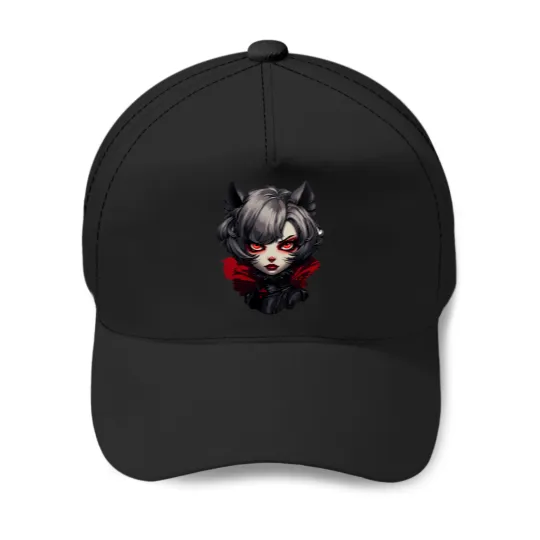 Discover QuirkyKitty Freakette EccentricCharm Baseball Caps
