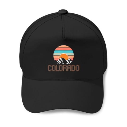 Discover Retro-Colorado-Souvenir-Colorado-Shirt-For-Kids-T-Shirt Baseball Caps