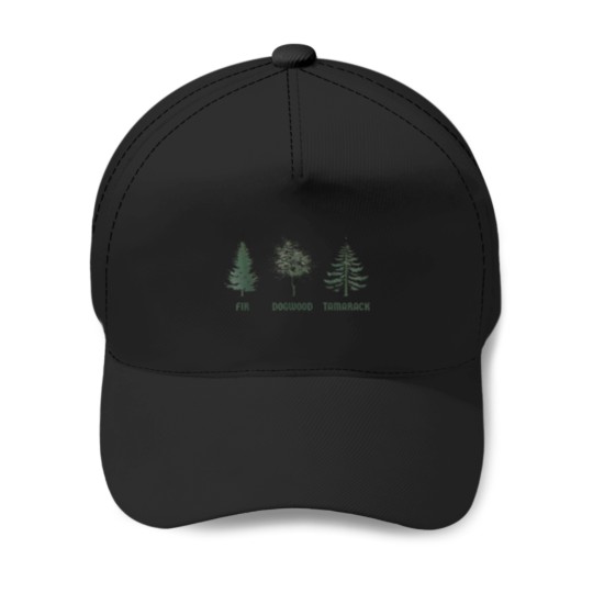 Discover vintage national park fir dogwood tamarack Baseball Caps