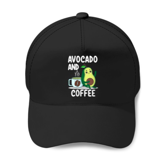 Discover Womens Avocado And Coffee Lover Gift Keto Vegan Vegetarian Avocado209 Baseball Caps