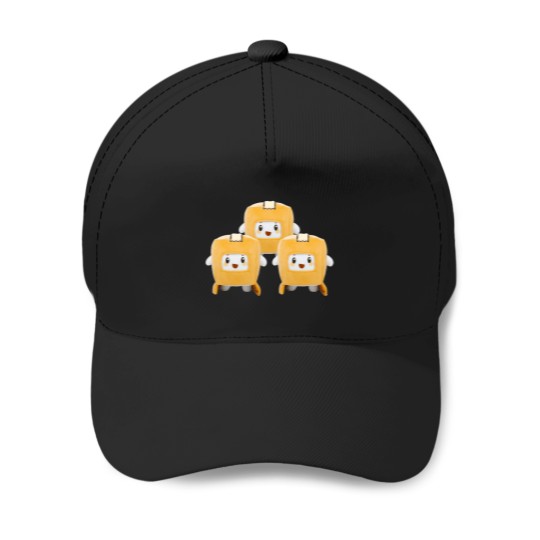 Discover o I am 3 Boxy lankybox Baseball Caps