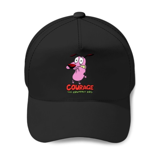 Discover scare The courage Pink color animalgift for fans Baseball Caps
