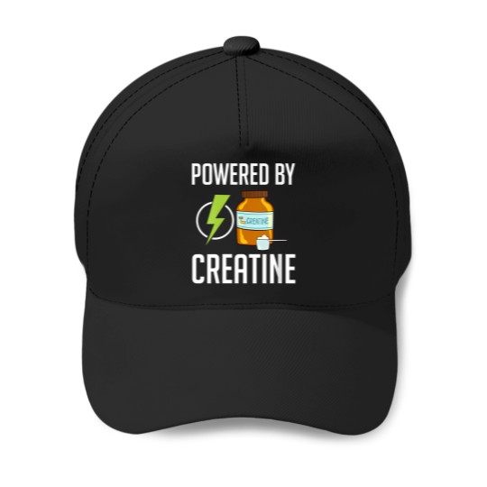 Discover Powered By Creatine Baseball Caps