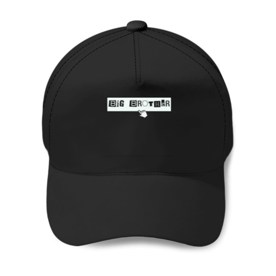 Discover Big Brother Starts Now Press Button Baseball Caps