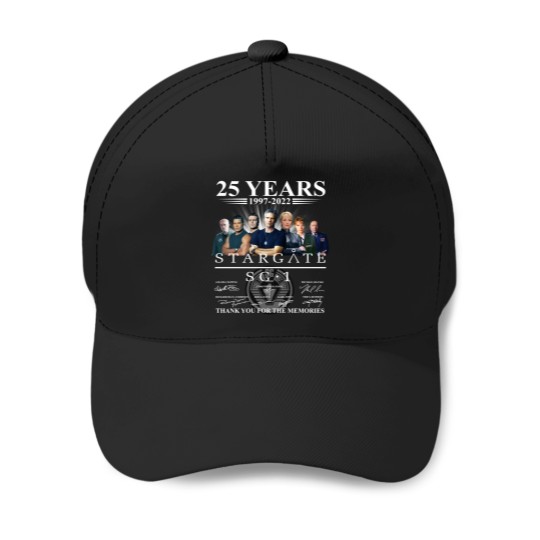 Discover Stargate SG1 25 years 1997-2022 Thanks you for the memories Baseball Caps
