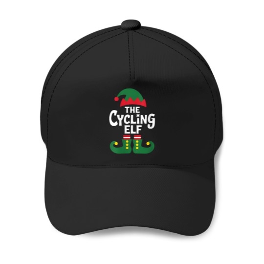 Discover Womens Cycling Elf Christmas Xmas Holiday Bicycl Baseball Caps