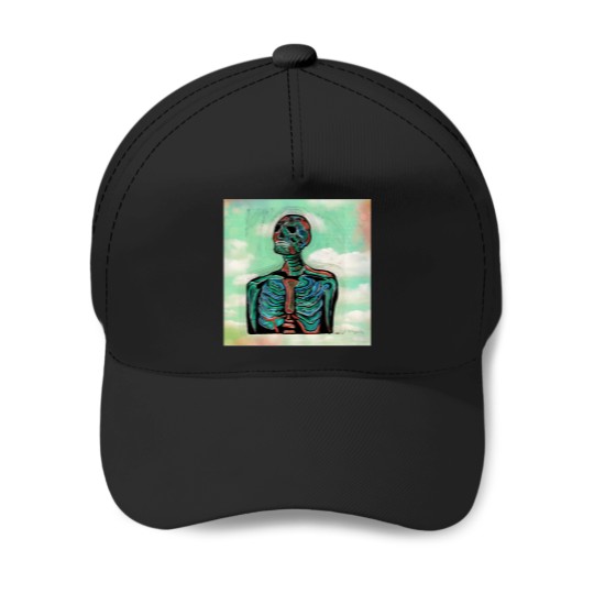 Discover Skeleton geli print Baseball Caps