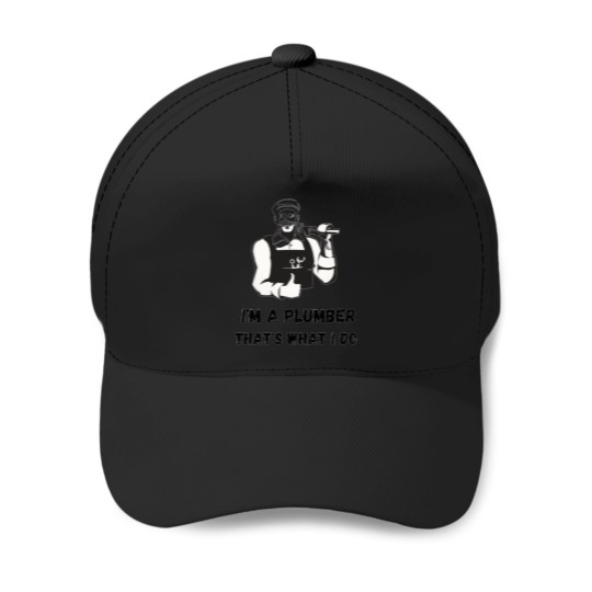 Discover plumber near me Baseball Caps