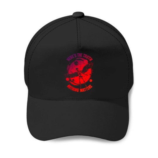 Discover nothing matters_vintage graphic Baseball Caps