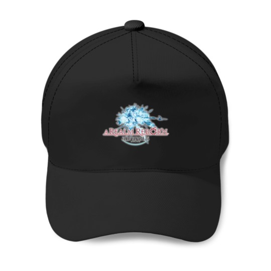 Discover 7717 Final Fantasy Xiv A Realm Reborn Logo T-Shirt Baseball Caps