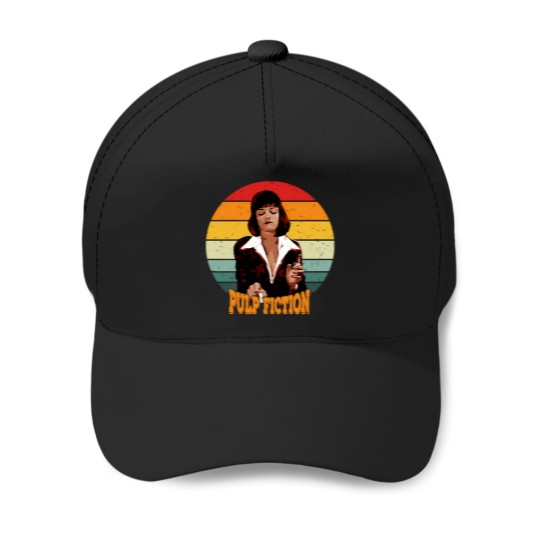 Discover Mia-Wallace-Retro-Vintage T-Shirt Baseball Caps